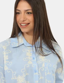 Camicia Rue De Clerie Azzurra