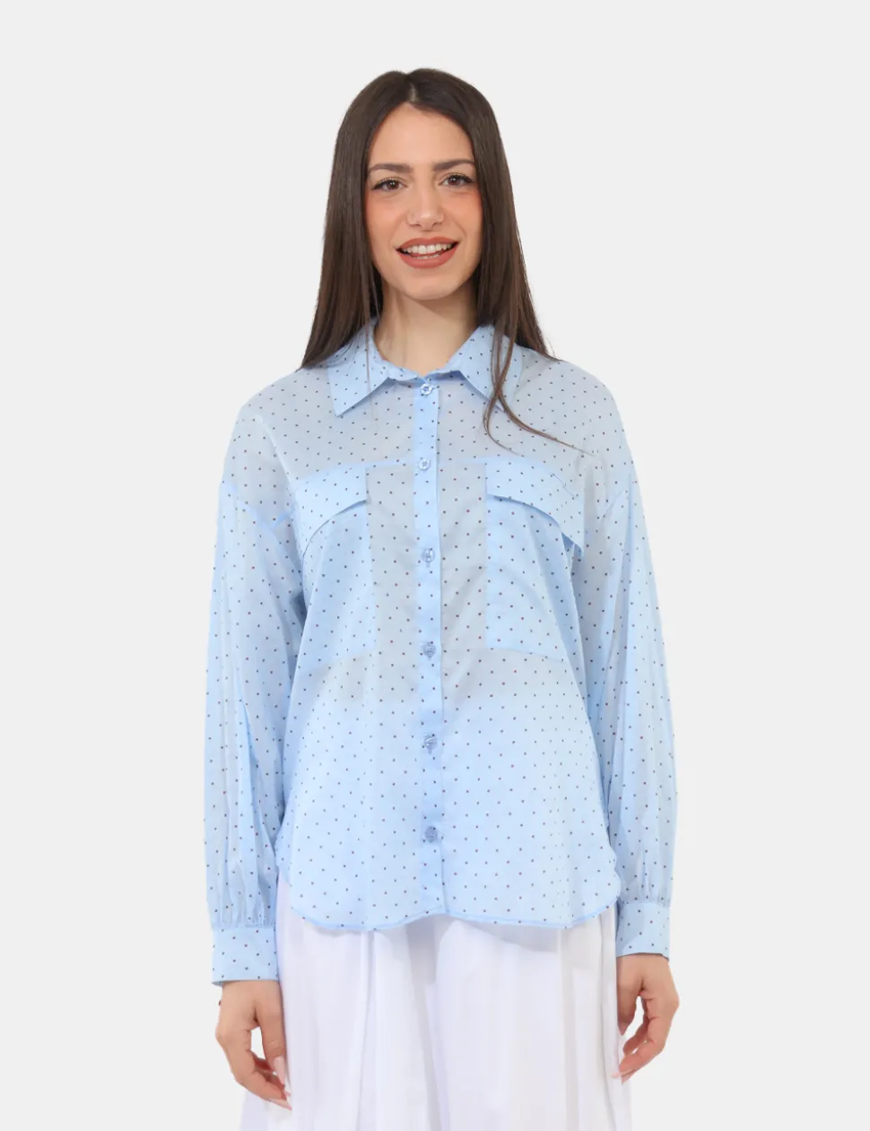 Camicia Rue De Clerie Azzurra