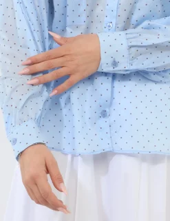 Camicia Rue De Clerie Azzurra