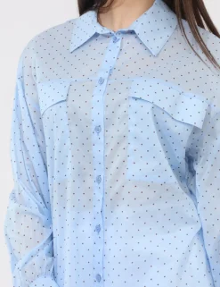 Camicia Rue De Clerie Azzurra