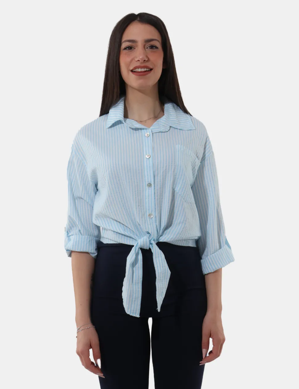 Camicia Rue De Clerie Azzurra