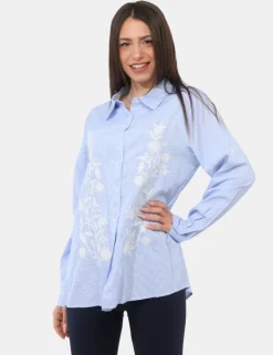 Camicia Rue De Clerie Azzurra