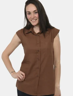 Camicia Rue De Clerie Marrone