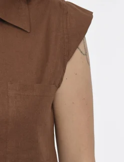 Camicia Rue De Clerie Marrone