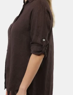 Camicia Rue De Clerie Marrone