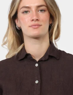 Camicia Rue De Clerie Marrone