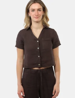 Camicia Rue De Clerie Marrone