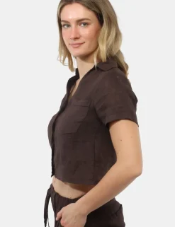Camicia Rue De Clerie Marrone