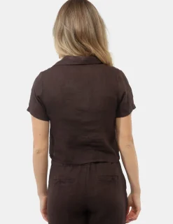 Camicia Rue De Clerie Marrone