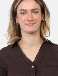 Camicia Rue De Clerie Marrone