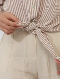 Camicia Rue De Clerie Marrone