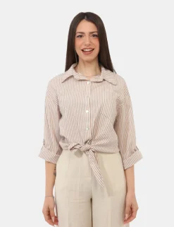 Camicia Rue De Clerie Marrone