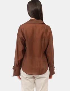 Camicia Rue De Clerie Marrone
