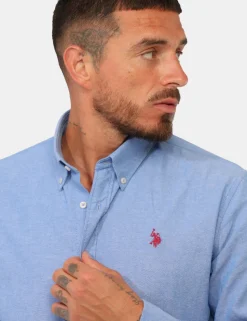 Camicia U.S. Polo Assn. Azzurra
