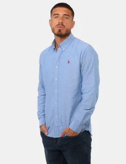 Camicia U.S. Polo Assn. Azzurra