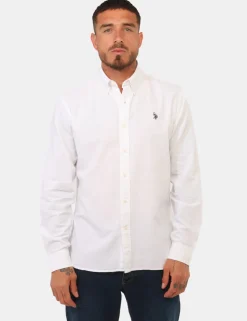 Camicia U.S. Polo Assn. Bianca