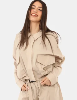 Camicia Via Delle Rose Beige