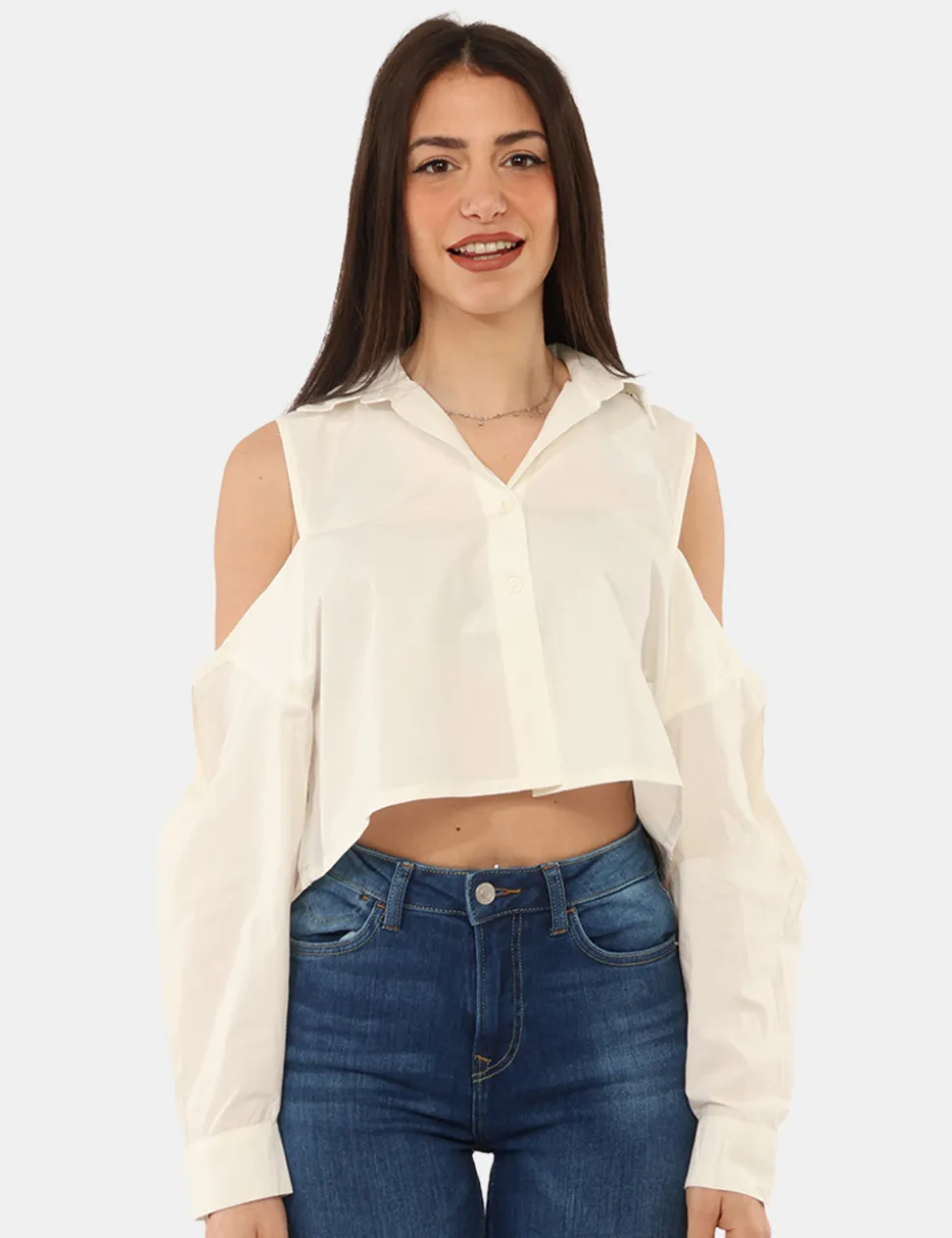 Camicia Via Delle Rose Bianca