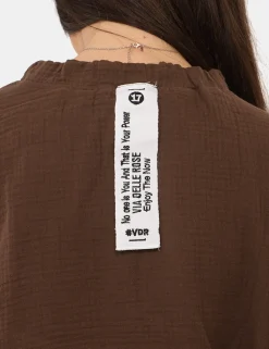 Camicia Via Delle Rose Marrone
