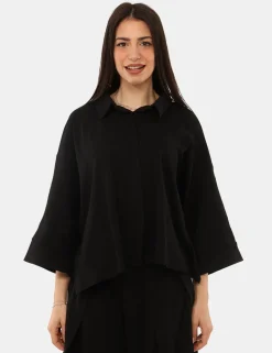 Camicia Via Delle Rose Nera