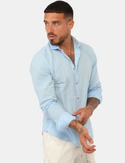 Camicia Yes Zee Azzurra