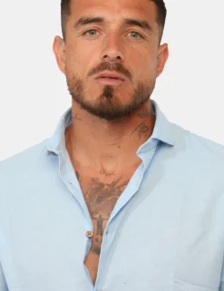Camicia Yes Zee Azzurra