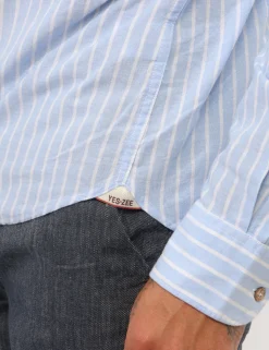 Camicia Yes Zee Azzurra