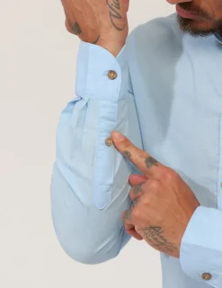 Camicia Yes Zee Azzurra