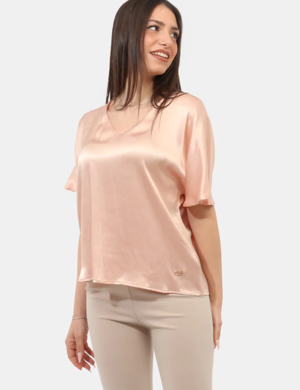 Camicia Yes Zee Rosa