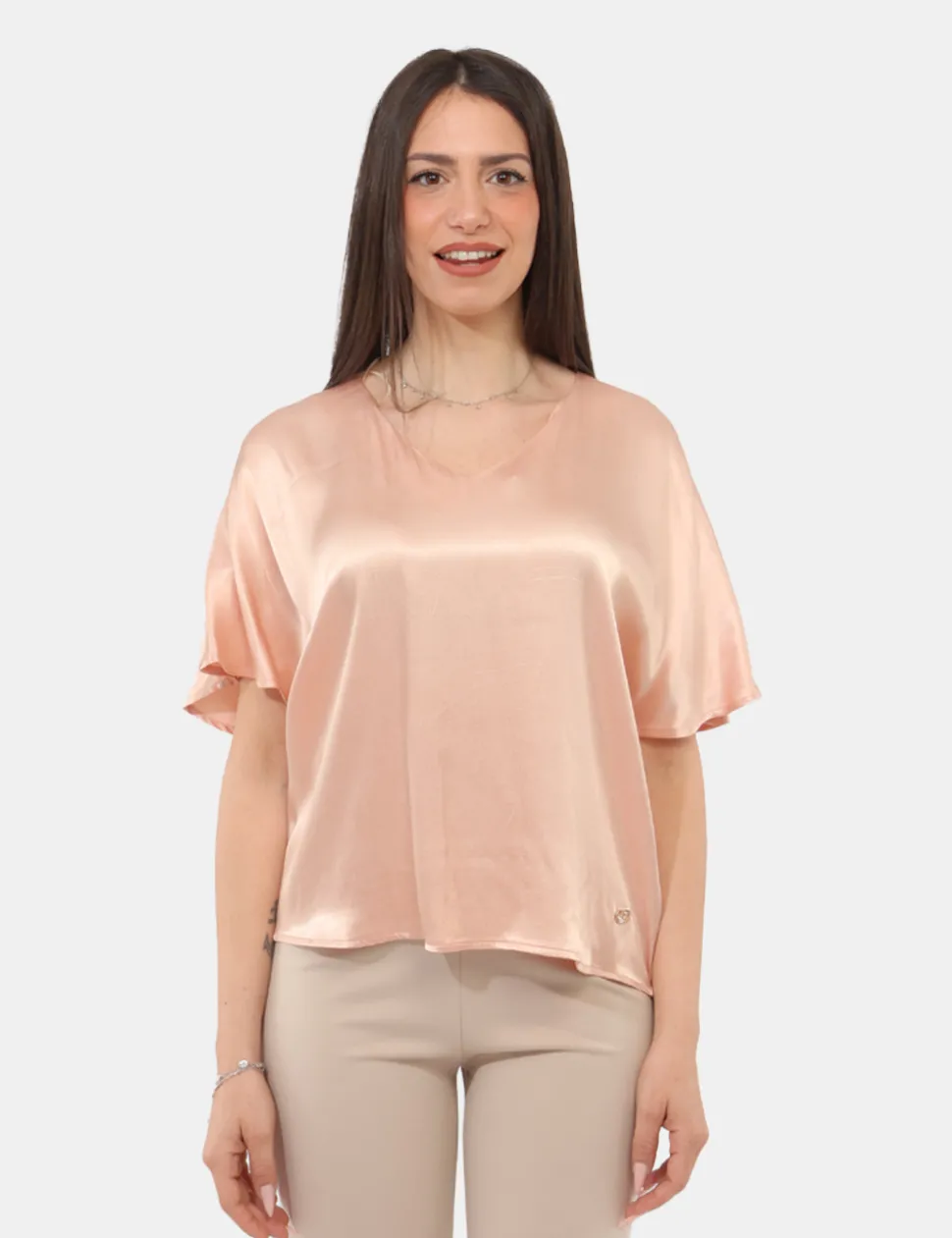Camicia Yes Zee Rosa