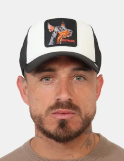 Cappello con visiera Goorin Bianco