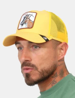 Cappello con visiera Goorin Giallo