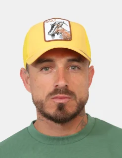 Cappello con visiera Goorin Giallo