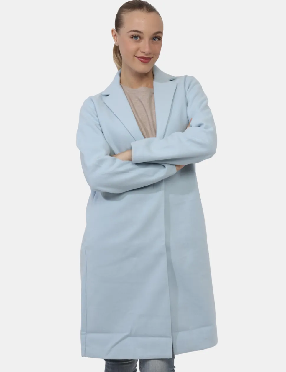 Cappotto Fracomina Azzurro