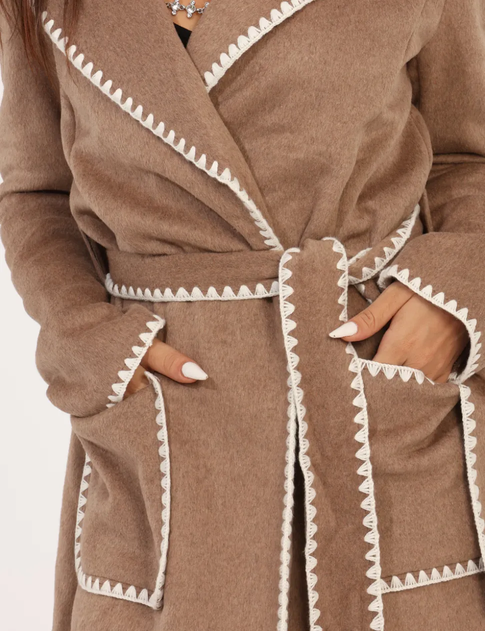 Cappotto Guess Marrone