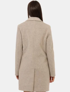 Cappotto Materica Beige
