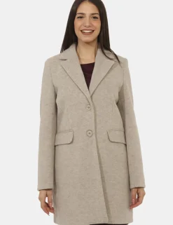 Cappotto Materica Beige