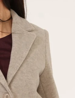 Cappotto Materica Beige