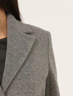 Cappotto Materica Grigio