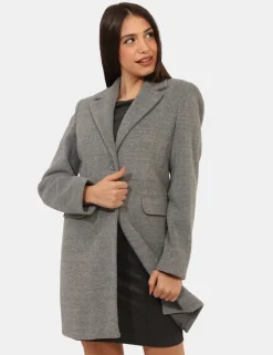 Cappotto Materica Grigio