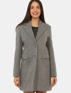 Cappotto Materica Grigio