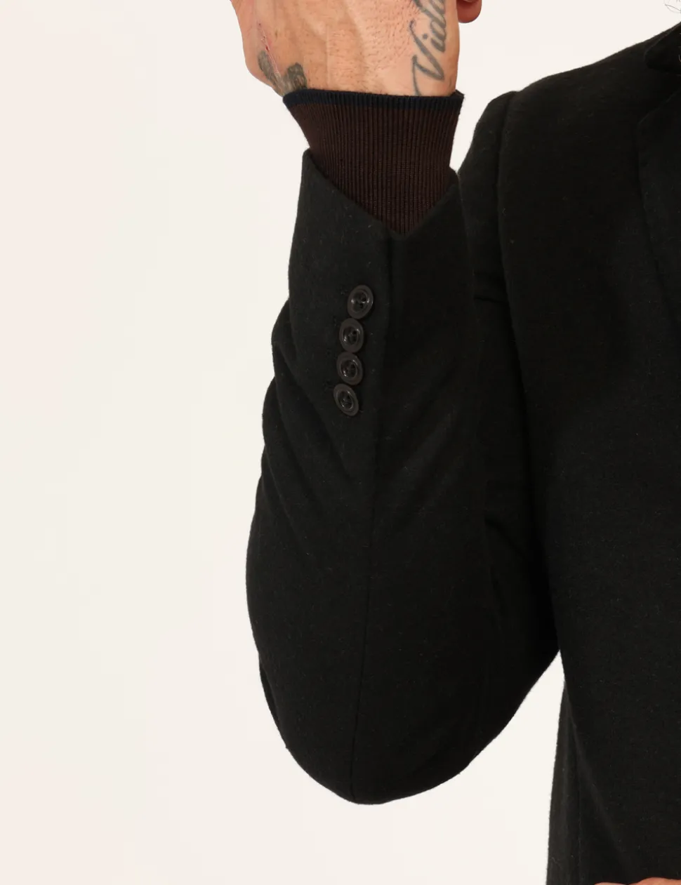 Cappotto Prj22. Nero