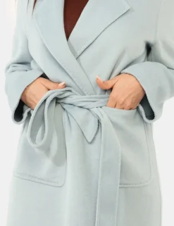 Cappotto Rue De Clerie Azzurro