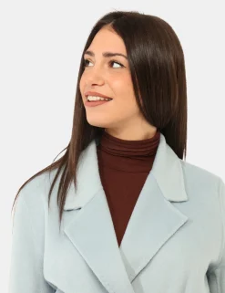 Cappotto Rue De Clerie Azzurro