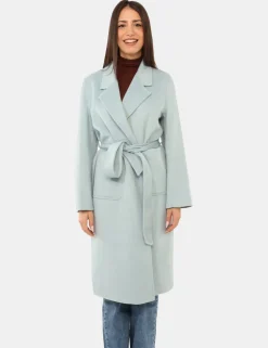 Cappotto Rue De Clerie Azzurro