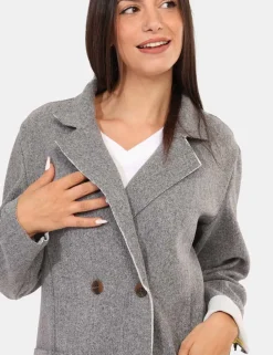 Cappotto Rue De Clerie Grigio