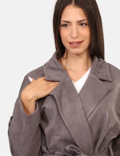 Cappotto Rue De Clerie Grigio
