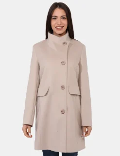 Cappotto Sandro Ferrone Beige