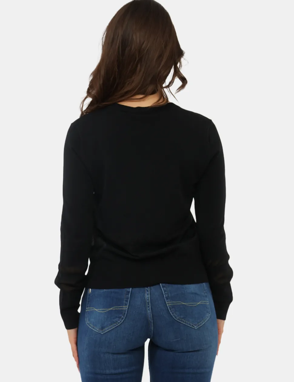Cardigan Materica Nero