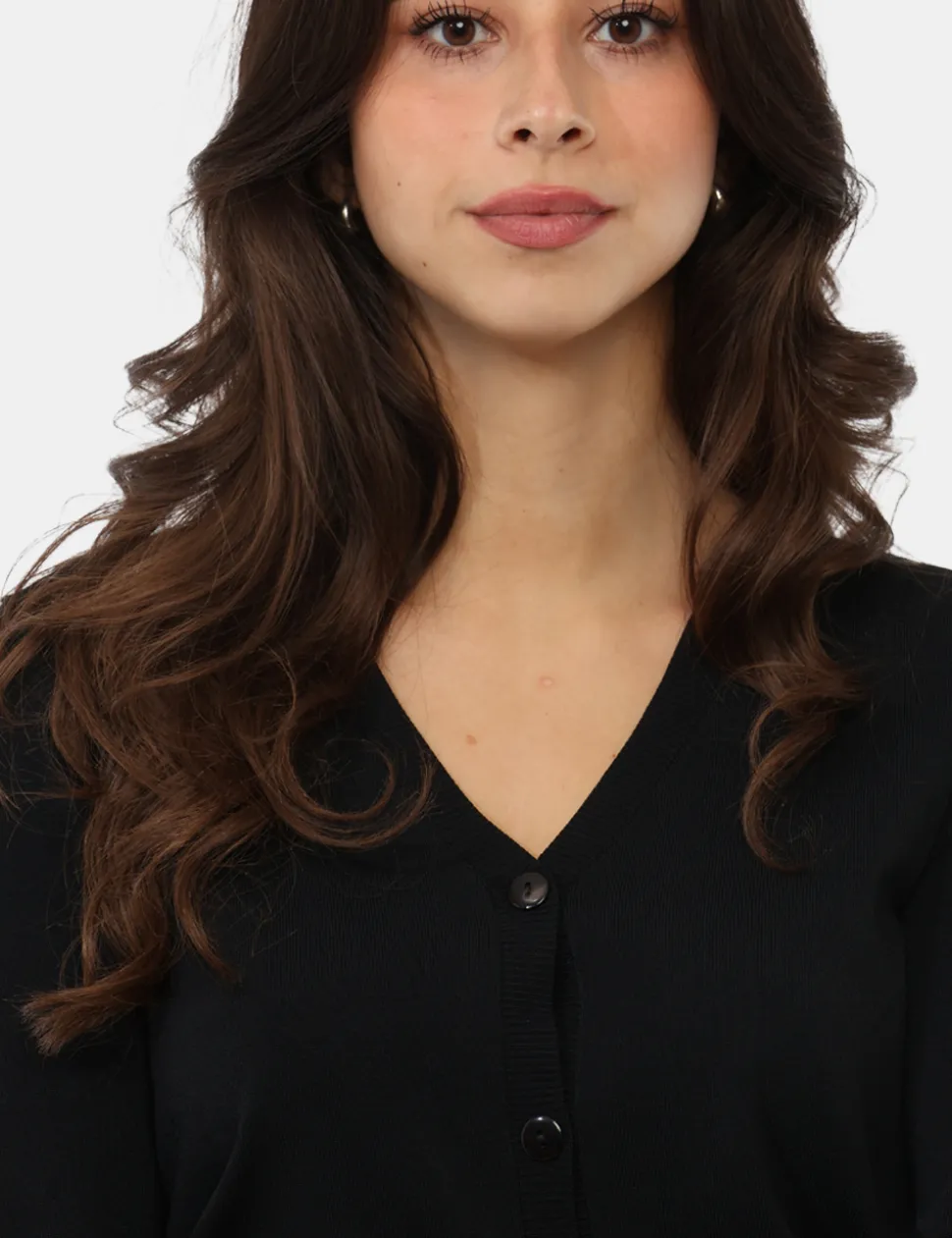 Cardigan Materica Nero